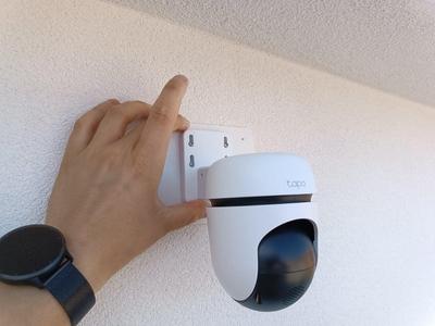 Wall mount/junction boxe cover - tplink - rapo C500 camera edit