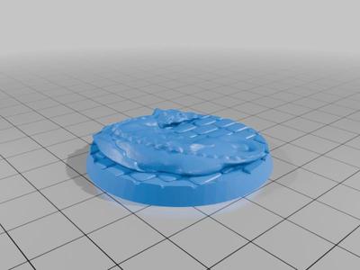 Dragon/Monster Corpse Tokens for Tabletop Gaming