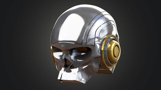 Halo Infinite Flagpole Skull