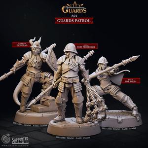 Guards Patrol (Pre-Supported) | Cast n Play