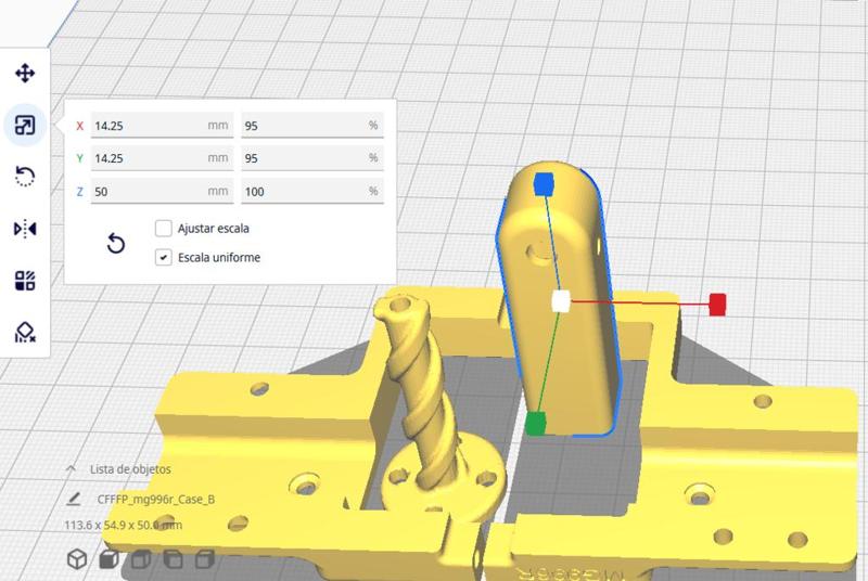 Servo lineal MG996R