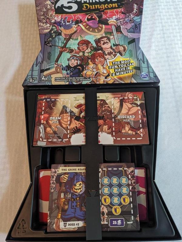 5 Minute Dungeon Tray Insert - Vertical Storage Solution