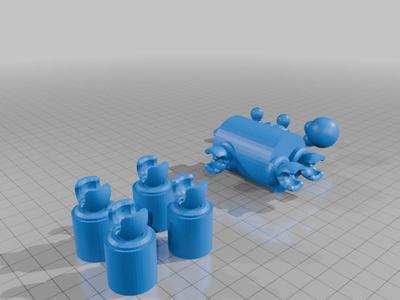 Training dummy action figure
