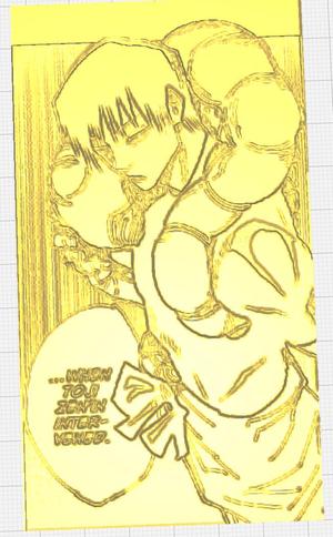 Jujustu Kaisen lithophanes set 2