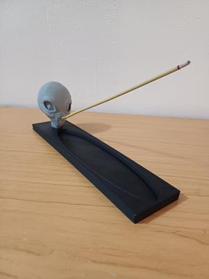 alien incense holder
