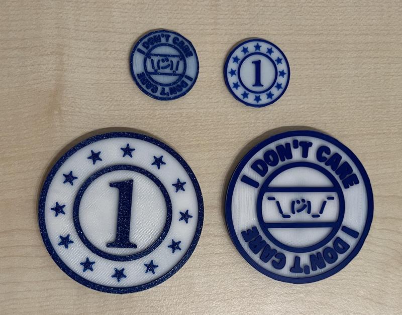 I don't care coin