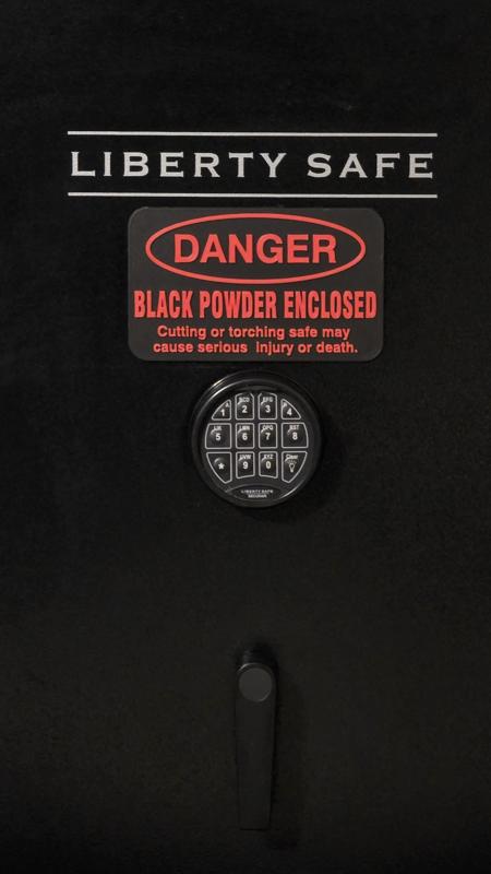Danger Black Powder Safe Magnet