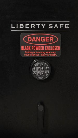 Danger Black Powder Safe Magnet