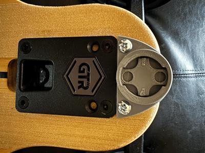 Skateboard Headlight Garmin Mount