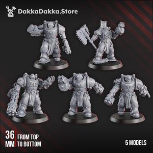 Ignisaurus Clan Destroyers Squad (x5)