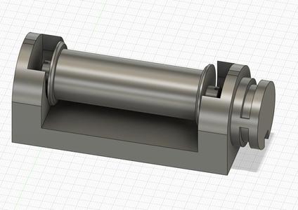 Anycubic vyper filament holder with bearings