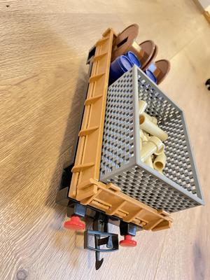 Playmobil Eisenbahn / Playmobil Train / Playmobil Gitterbox / Playmobil Grid box