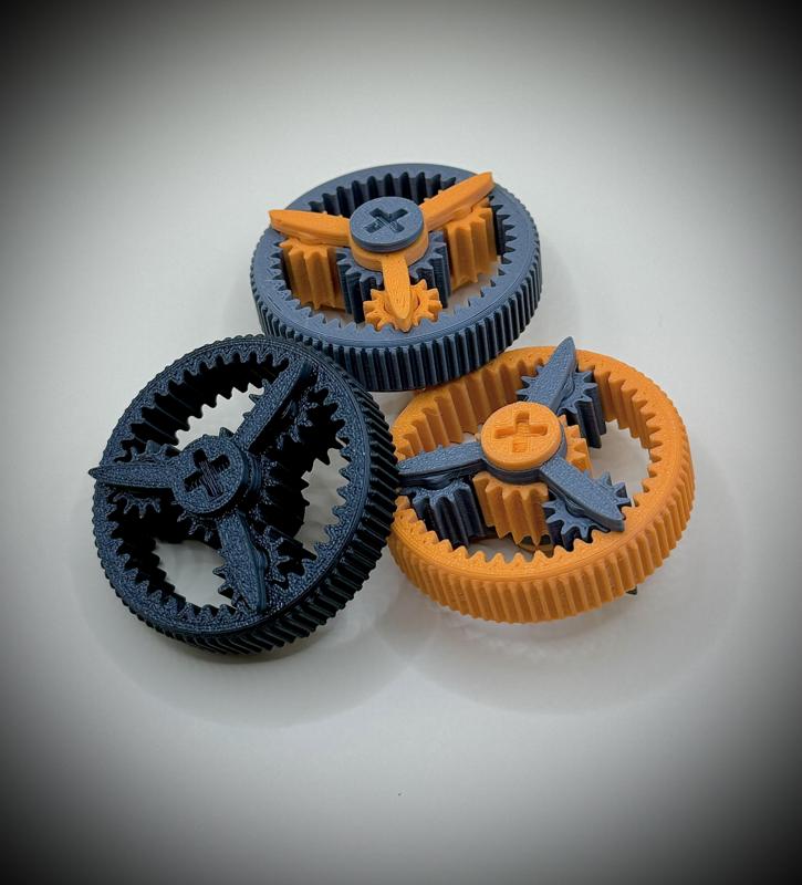 Straight Cut Planetary Gear Fidget Spinner