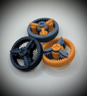 Straight Cut Planetary Gear Fidget Spinner