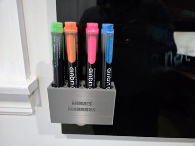 Quartet glass board marker holder (compatible with existing accessories)