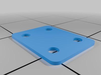 Fingerboard riser pad