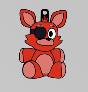 FOXY KEYCHAIN (FNAF) 
