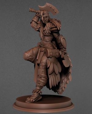 VIKING WARRIOR WOMAN