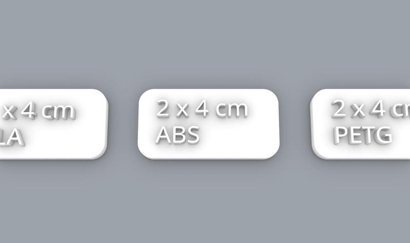 Material Samples Test Small Plates