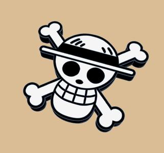 Lampara Bandera One Piece
