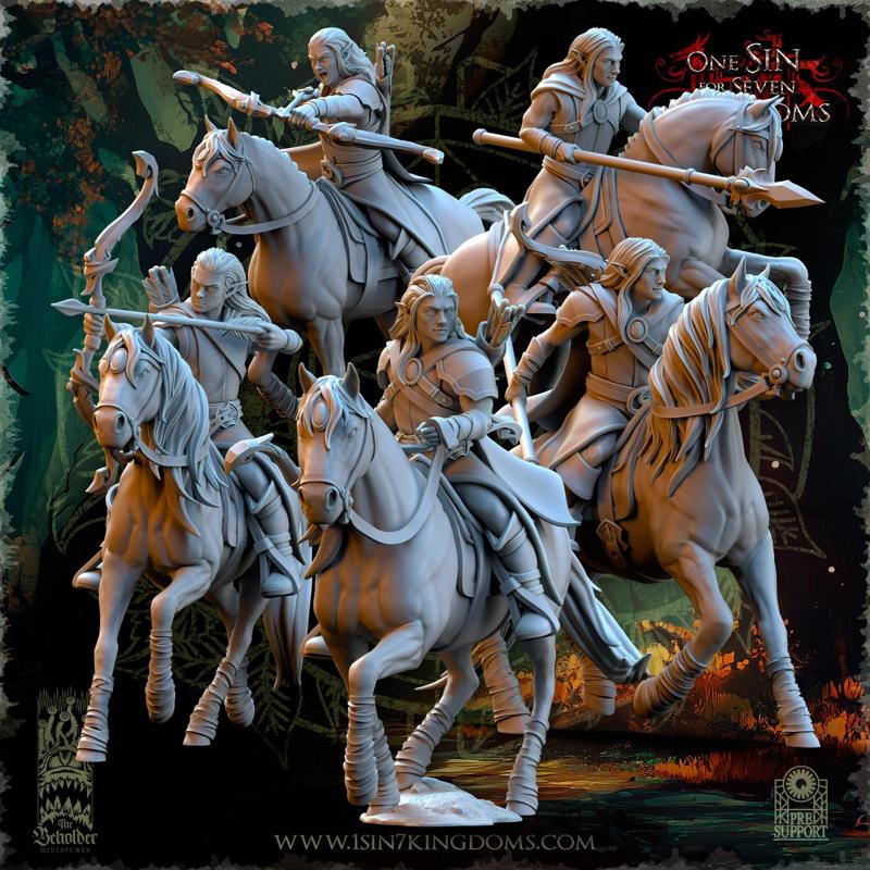 Evergreen Elves Meadow Riders
