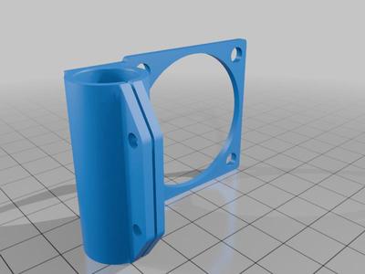 Pen holder/plotting mount for ender 3. 40x40mm M3 mount
