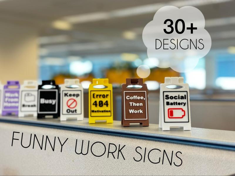 Funny work signs