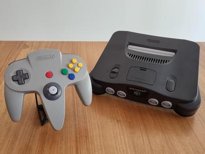 N64 Console and Controller Display Stands