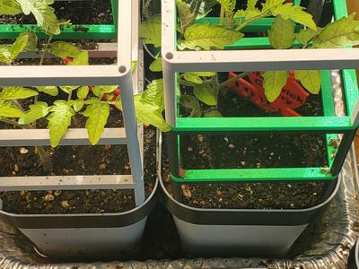 Tomato Plant Seedling Stackable Support Cage