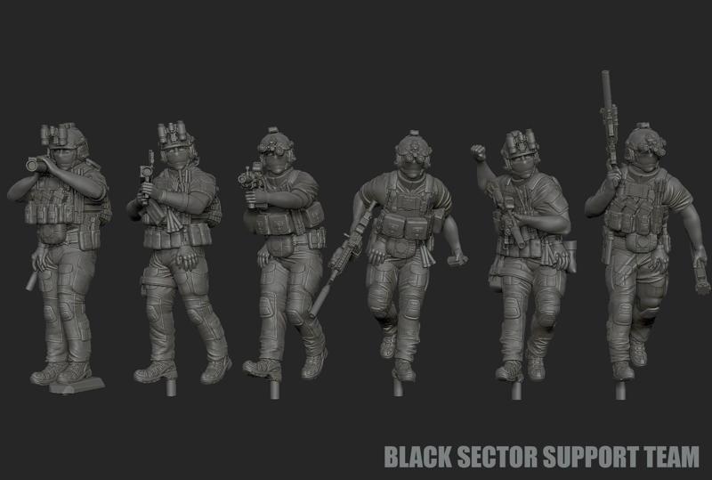GUNSLINGER: Black Sector GIG 'Support Team'