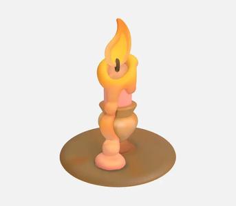 Burning Candle   