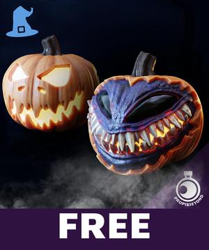 FREE Real-size Prop - Pumpkin Mimic