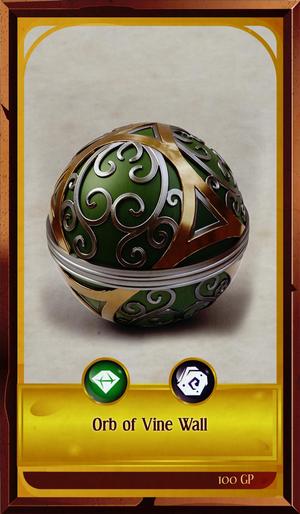 Orb of Vine Wall