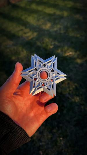 Shuriken Fidget Spinner - Printinplace