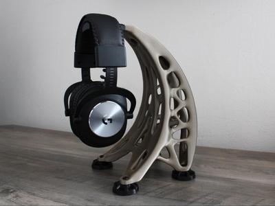 Industrial Headphone Stand - Topology Optimized