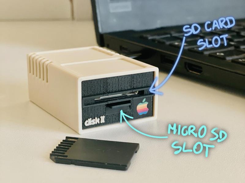 Apple Disk II SD Card Adapter