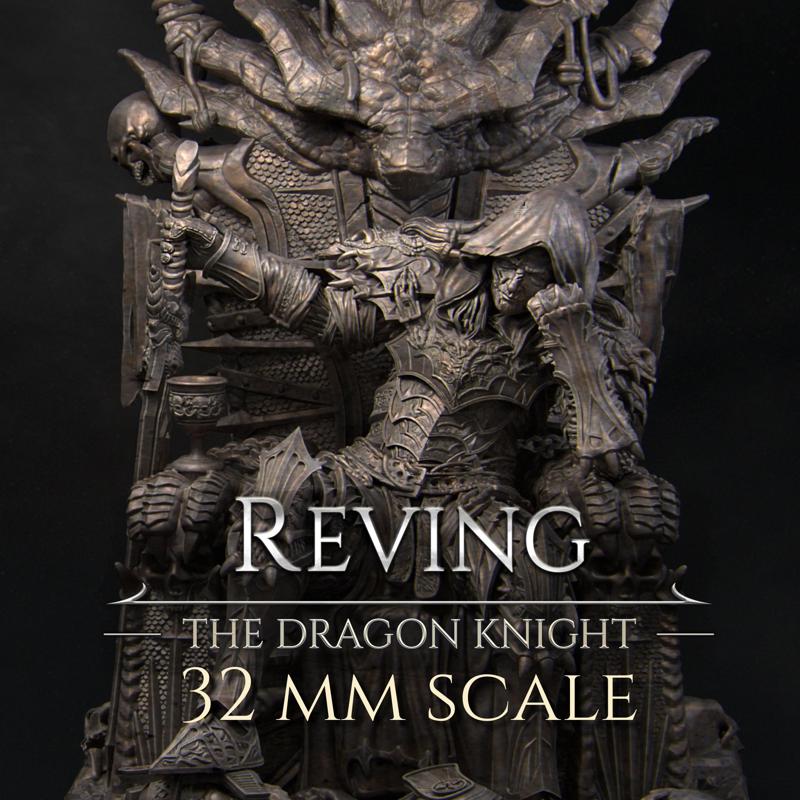 32mm Dragon Knight [presupported]