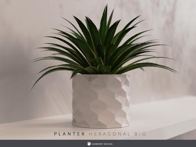 Planter - Hexagonal Big