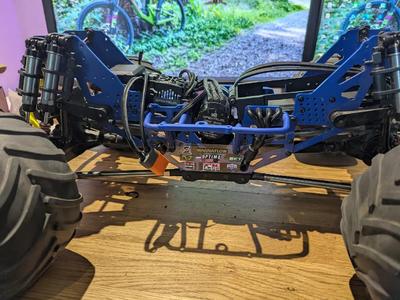 Losi LMT Lower Center Gravity Battery Tray, ESC an Receiver Box   