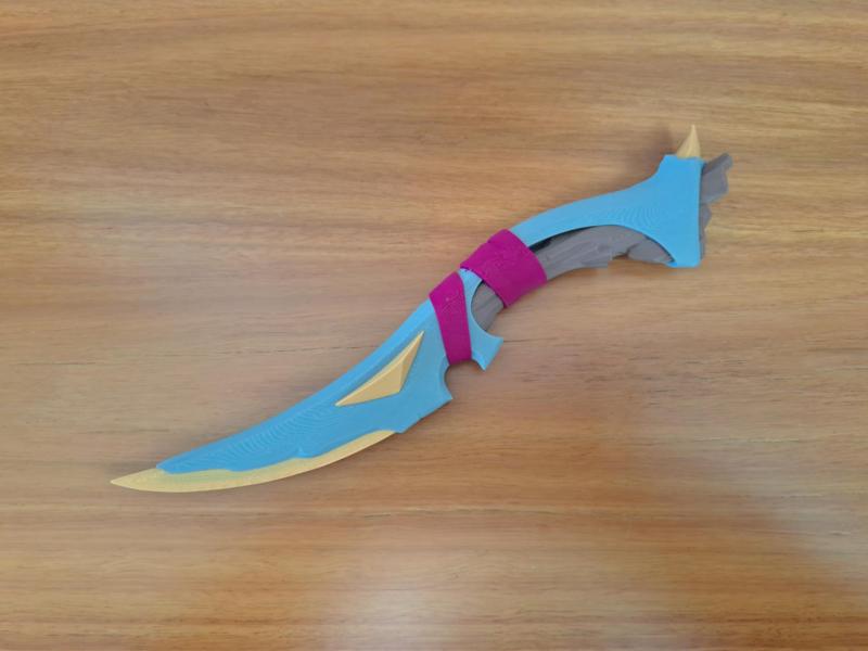 Valorant - Nocturnum Scythe (Dagger Variant)