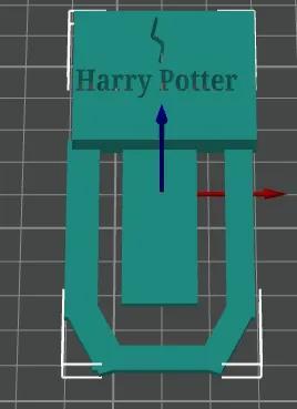Harry potter book mark   