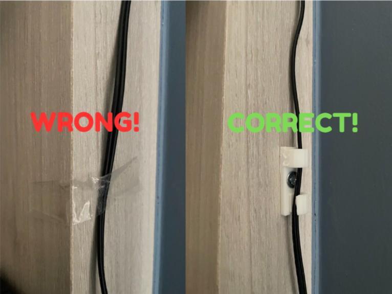 Cable Wall Mount