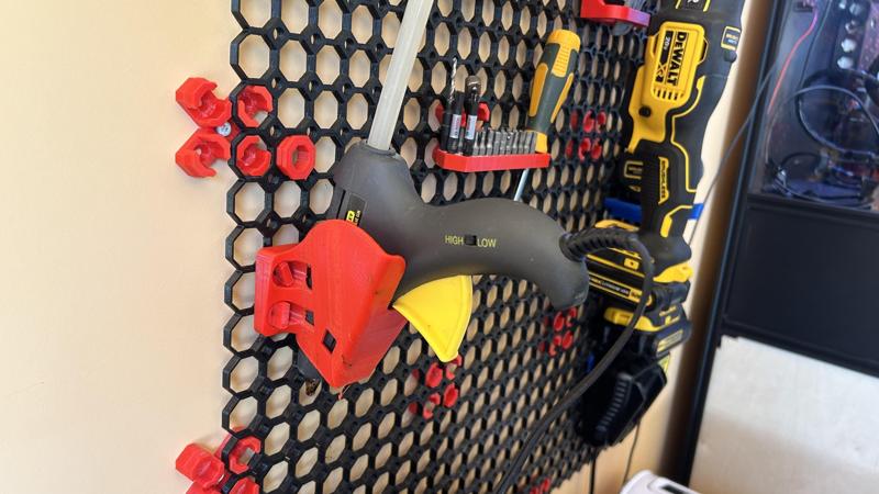 Multiboard glue gun holster