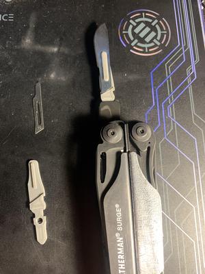 Leatherman Surge Tshank scalpel attachment
