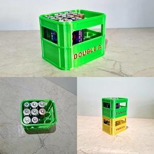 Double A battery crate