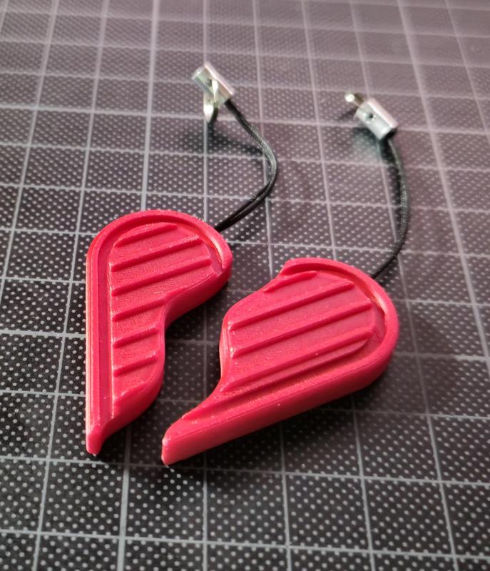 Valentine's Day key ring