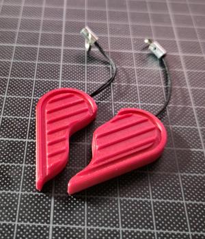 Valentine's Day key ring