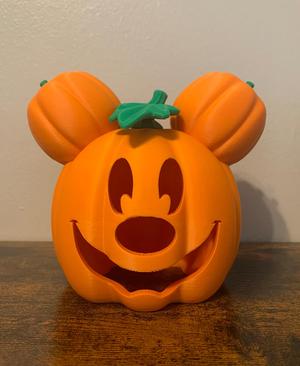 Mickey Mouse Jack-O-Lantern