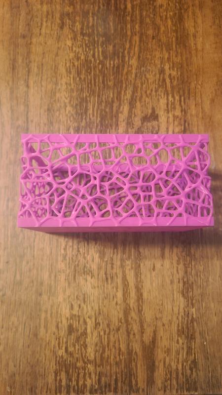 Voronoi Box with handles and solid bottom