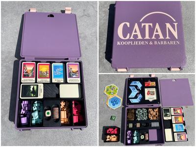 Catan Traders and Barbarians Expansion Box (English Version Included)